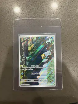 Pokemon TCG Psyduck Scarlet & Violet Holo Illustration Card 175/165 NM Condition - Image 1