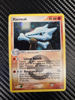 Pokemon TCG: Marowak 7/112 (2004) Ex Fire Red & Leaf Green Reverse Holo Card NM - Image 1