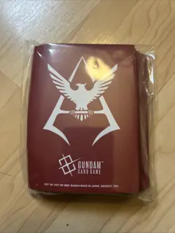 Gundam Card Game Official Matte Sleeves EX Char - Image 1