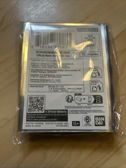 Gundam Card Game Official Matte Sleeves EX Char - Image 2