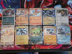 Pokemon TCG Set Stamped EX Cards Lot Of 10 Cards - Image 1