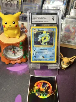 CGC 9 Gyarados Garados 6/102 Base Set 1st Edition Holo German Pokemon Card (new) - Image 2