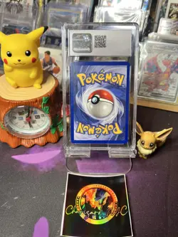 CGC 9 Gyarados Garados 6/102 Base Set 1st Edition Holo German Pokemon Card (new) - Image 3