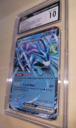 CGC 10 Suicune ex 010 / 034 Pokemon TCG Classic Holo Legendary Card - Image 4