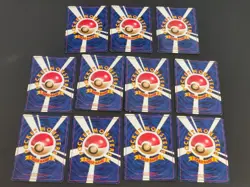 11x Japanese Pokemon Card Erika Gym Set Ivysaur Gloom Weepinbell Vintage eb278 - Image 4