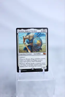 MTG Brimaz, King of Oreskos Foundations Jumpstart Card NM-Mint Condition - Image 1