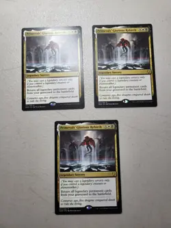 3x MTG Magic the Gathering Primevals' Glorious Rebirth (201/296) Dominaria LP - Image 1