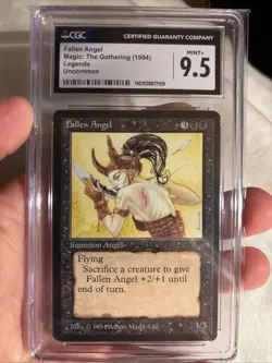 MTG Fallen Angel - Legends - CGC Mint+ 9.5 - Image 1