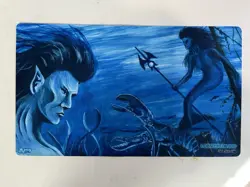 Old School Lobstercon 2019 Merfolk Playmat x1 Magic MTG - Image 1