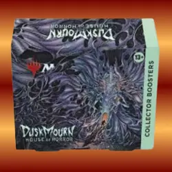 MTG Duskmourn: House of Horror Collector Booster Box Magic: The Gathering Sealed - Image 1