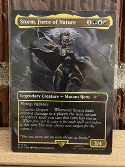 Storm, Force of Nature #1742 (NM) Secret Lair Drop SLD Magic MTG - Image 1