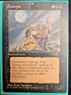 DYSTOPIA - MTG - Alliances - rising amazing black enchanment! - Image 1