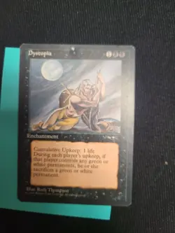 DYSTOPIA - MTG - Alliances - rising amazing black enchanment! - Image 2