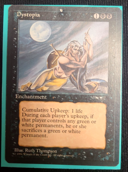 DYSTOPIA - MTG - Alliances - rising amazing black enchanment! - Image 3