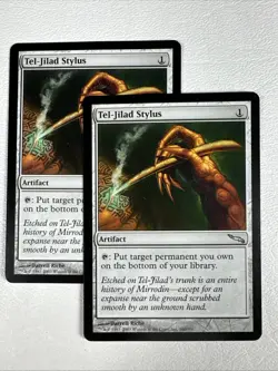 X2 Tel-Jilad Stylus - #260 Uncommon VLP Mirrodin MTG - Image 1