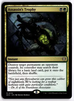 Assassin's Trophy NM ECC Commander: Lorwyn Eclipsed MTG - Image 1