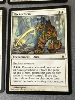 Flickerform X4 Ravnica Ex Condition See Pics Front/Back - Image 2