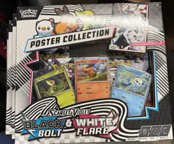Pokemon Black Bolt And White Flare Unova Poster Collection Box - Image 2