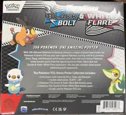 Pokemon Black Bolt And White Flare Unova Poster Collection Box - Image 5