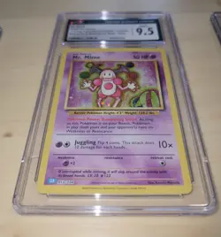 CGC 9.5 Mr. Mime 013 / 034 Blastoise Suicune Ex Deck Holo Pokemon TCG MINT + - Image 2