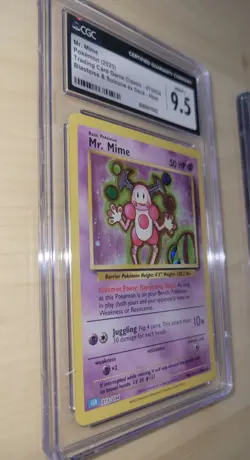 CGC 9.5 Mr. Mime 013 / 034 Blastoise Suicune Ex Deck Holo Pokemon TCG MINT + - Image 4