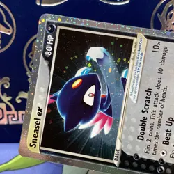 2003 Pokemon TCG Sneasel ex Ruby & Sapphire 103/109 NM - Image 3