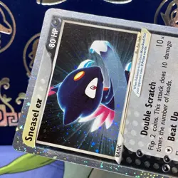 2003 Pokemon TCG Sneasel ex Ruby & Sapphire 103/109 NM - Image 4