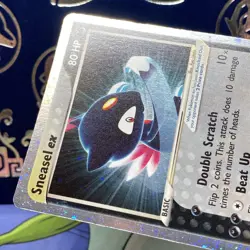 2003 Pokemon TCG Sneasel ex Ruby & Sapphire 103/109 NM - Image 5