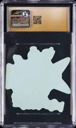 2018 POKEMON STICKERS PT. 2 B-SIDE LABEL ALAKAZAM CGC 10 PERFECT - Image 2