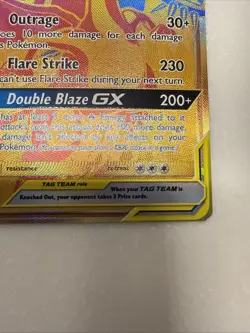 Pokemon TCG Reshiram & Charizard Tag Team GX #247 S&M Black Star Promo NM - Image 4