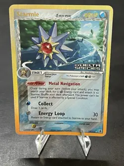 Pokemon Starmie Delta Species 15/113 60 HP Metal Stage 1 Card Pokemon TCG - Image 1