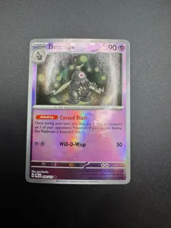 Pokemon Dusclops #036/131 English Prismatic Evolutions Master Ball Holo - Image 3