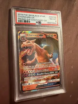 Pokemon TCG Charizard GX Full Art Holo Card SM195 Promo - Image 2