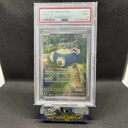 2023 POKEMON SV BLACK STAR PROMOS - SVP EN #051 SNORLAX 151 ETB PSA 9 - Image 1