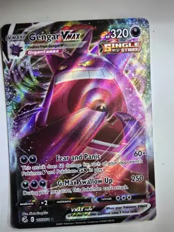 Gengar VMAX 157/264 Fusion Strike Pokemon TCG Full Art Ultra Rare Holo Near Mint - Image 2