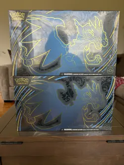 Lot of 2x SEALED Pokemon Mega Charizard X EX Ultra Premium Collection Box - Image 1