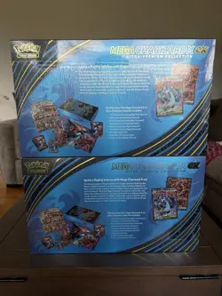 Lot of 2x SEALED Pokemon Mega Charizard X EX Ultra Premium Collection Box - Image 2