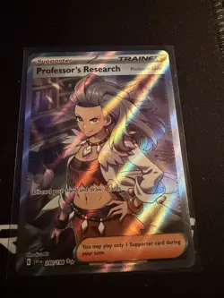 Pokemon Sada 240/198 Scarlet & Violet Full Art Trainer Professor's Research - Image 1