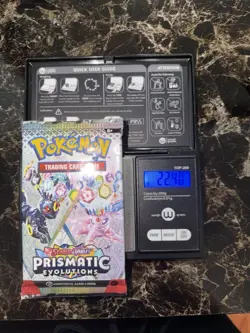 1x 22.40 Gram HEAVY Prismatic Evolutions Pack! Sealed! PRE S&V Pokemon TCG ENG - Image 1