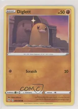 Diglett Pokemon Sword & Shield Darkness Ablaze #084 - Image 1