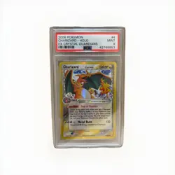 2006 POKEMON EX CRYSTAL GUARDIANS #4 CHARIZARD-HOLO PSA 9 - Image 1