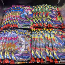 Pokemon TCG Mega Evolution Phantasmal Flames Booster Pack Lot (30) - Image 1