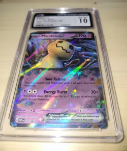 Pokemon 2023 Mimikyu Ex #004 Black Star Promo Holo CGC Gem Mint 10 TCG - Image 2