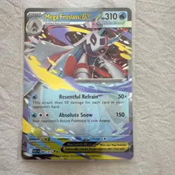 Pokemon Mega Froslass EX 047/217 ASC Foil Stage 1 Ancient 310HP 50/150 English - Image 1