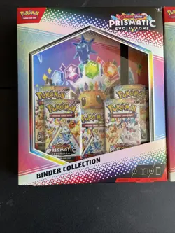 Pokemon TCG: Scarlet & Violet Prismatic Evolutions Binder Collection Sealed x 2 - Image 2