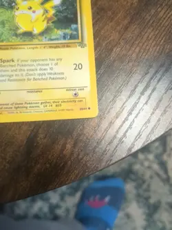 1999 POKEMON TCG PIKACHU JUNGLE REGULAR NON FOIL 60/64 MP - Image 4