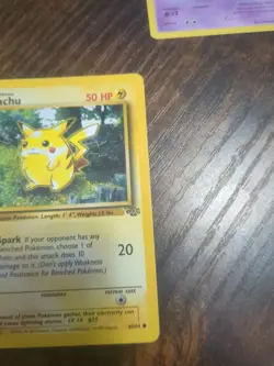 1999 POKEMON TCG PIKACHU JUNGLE REGULAR NON FOIL 60/64 MP - Image 5