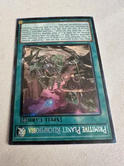 Yu-Gi-Oh! Primitive Planet Reichphobia RA02-EN067 PCR Collector’s Rare 1st Ed NM - Image 2