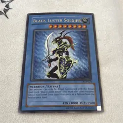 Yu-Gi-Oh! TCG Black Luster Soldier SYE-024 Ultra Rare Ritual Unlimited - Image 1