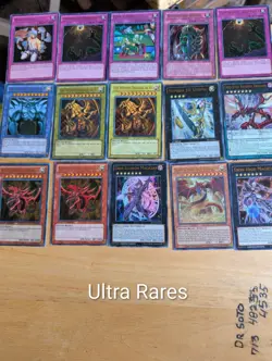 Yugioh Huge Collection Lot Secret Rares Ultimate Super Ultra Limited Ed Rarities - Image 4